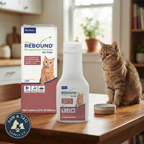Virbac Rebound Recuperation Formula for Cats Liquid Supplement 5.1 oz