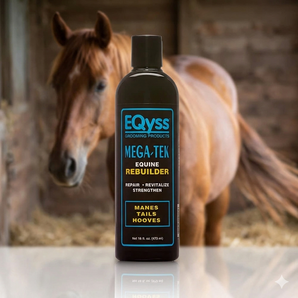EQyss Mega-Tek Equine Rebuilder 16 oz. Strengthen Hooves Mane Tail Repair Dry Hooves