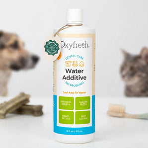 Oxyfresh Pet Dental Water Additive Dogs & Cats Oral Care Fresh Breath 16 oz.