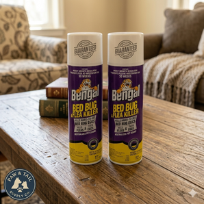 Bengal Bed Bug & Flea Killer Spray IGR Kills Bugs 210 Day Control 17.5oz 2PCK