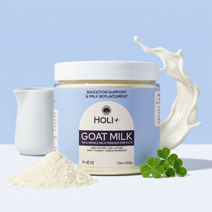 HOLI Powdered Goat Milk for Dogs & Cats | Single-Ingredient Topper & Milk Replacer