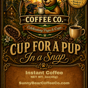 Cup for a Pup in a Snap ~ Instant Coffee