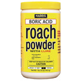 HARRIS Boric Acid Roach Killer Powder with Lure 16 oz. Harris