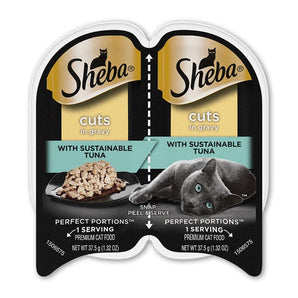 Chicken Kitten Wet Food Cat Sheba Perfect Portions Cuts Tuna (2.65oz)