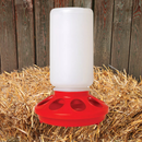 Little Giant Poultry Chicken 1 QT Plastic Feeder Set / Water Set/ Replacement