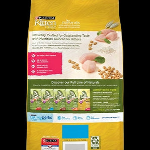 Purina Chicken Kitten Cat Chow Naturals Food (3.15lb)