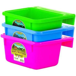 Little Giant Plastic Mini Feeder 6 Quart, Hot Pink Little Giant