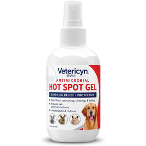 Vetericyn Plus Hot Spot Antimicrobial Gel All Animals 3 oz.