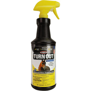 Durvet Turn Out Sweat Insecticide & Fly Repellent Spray 32 oz. for Horses & Dogs