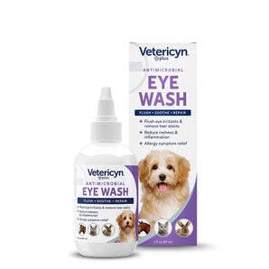 Vetericyn Plus Pet Eye Wash 3 oz 3 Pack – Dog & Cat Eye Care Cleanser