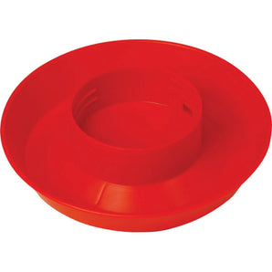 Little Giant Poultry Chicken 1 quart  plastic Waterer Set Red Replacement