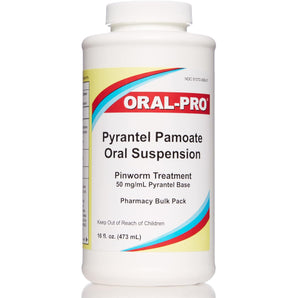 Oral-Pro Pyrantel Pamoate Oral Suspension Vanilla Flavored 16 oz.