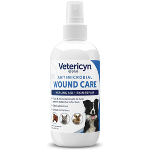 Vetericyn Plus Animal Care Spray 8 oz – 2 Pack – Skin & Coat Care Solution