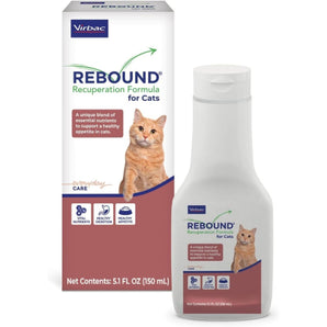 Virbac Rebound Recuperation Formula for Cats Liquid Supplement 5.1 oz