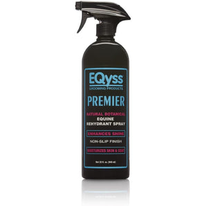 EQyss Premier Equine Horse Spray Moisturizes Skin and Coat 32 oz. Repel Dust Non-Slip