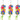 Prevue Pet Products Laundry Day Bird Toy 3-Pack