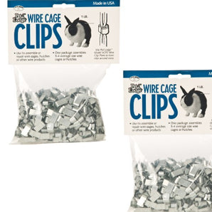 Pet Lodge Wire Cage Clips for Small Animal Cages 2-Pack