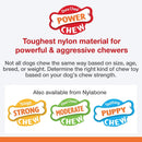 Nylabone Power Chew Textured Dog Ring Toy X-Large/Souper 50lbs.+ Nylabone