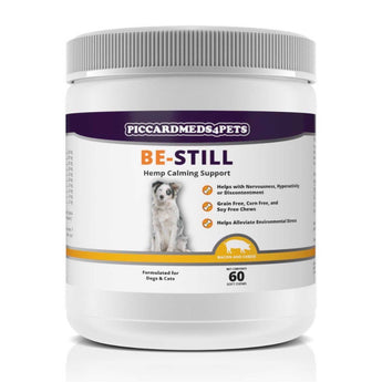 Piccardmeds4pets Be-Still Hemp Calming Chews 60CT Piccard Meds 4 Pets