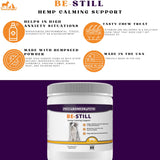 Piccardmeds4pets Be-Still Hemp Calming Chews 60CT Piccard Meds 4 Pets
