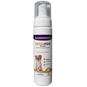 Pet Bundle Dog Paw Relief Anti-Itch Antiseptic Mousse + No Chew Spray, Stops Licking & Chewing Kit