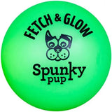 Spunky Pup Fetch & Glow Ball Dog Toy for Large Dogs Spunky