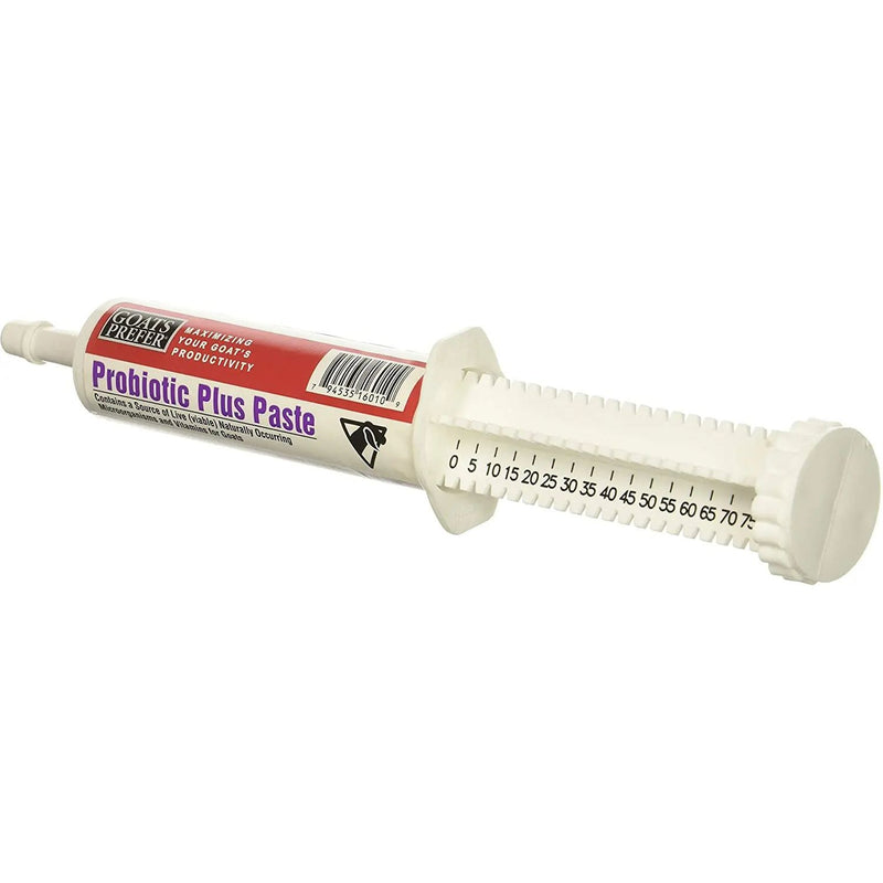 Vet's Plus Bomac Goats Prefer Probiotic Plus Paste Tube Antibiotic Therapy 80cc Vets Plus