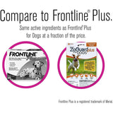 ZoGuard Plus Flea and Tick Drops for XL Dogs 3 Months 89-132 lbs. ZoGuard