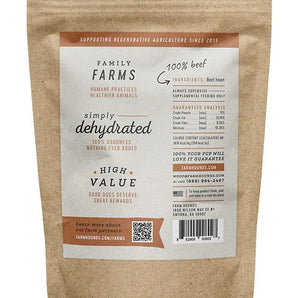 Farm Hounds Beef Heart Dog Treats 4oz
