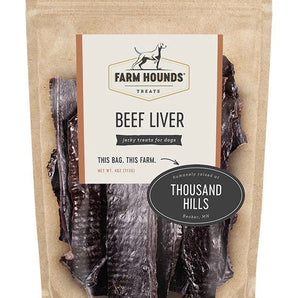 Beef Dog Farm Hounds Liver (4oz)