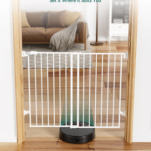 Boundless B17 | No-Trip Hardware Mounted Baby Gates for Stairs