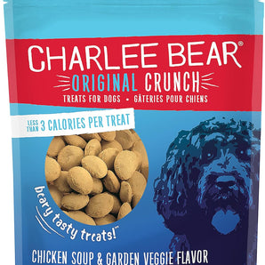Chicken Grain Free Dog Charlee Bear Soup & Garden Veggie Treats (16oz)