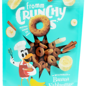 Fromm Dog Crunchy O's Banana Kablammas Treats (6oz)