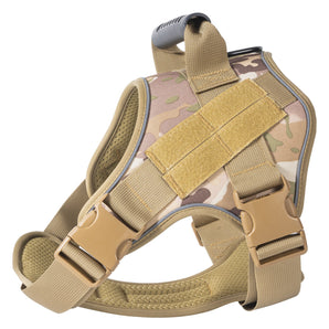 Traction Rope For Large Dogs Breathable Tactical Harness