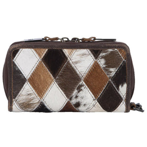 Diamond Cowhide Kacy Organizer