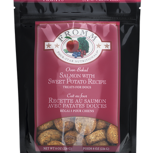 Fromm Chicken Dog 4-star Salmon & Sweet Potato Treats (8oz)