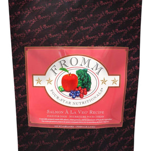Fromm Chicken Adult Dry Food Dog 4 Star All Life Stages Salmon Veg