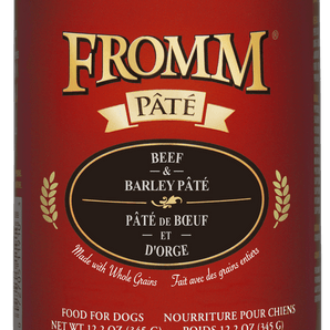 Fromm Beef Adult Dog All Life Stages & Barley Wet Can (12.2oz)