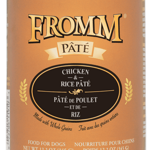 Fromm Chicken Adult Dog All Life Stages & Rice Pate Wet Can (12.2oz)