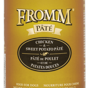 Fromm All Life Stages Grain Free Chicken & Sweet Potato Pate Wet Dog Can (12.2oz)