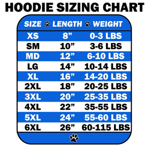 Christmas Pet Hoodie Screen Printed, "Snow Cute"