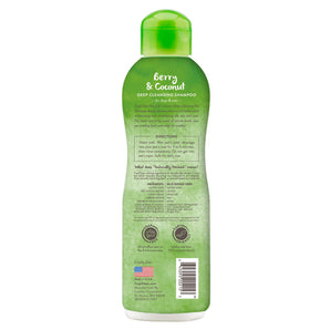 Raw Cat Tropiclean Berry Coconut Dog Shampoo (20oz)