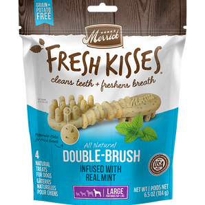 Merrick Dog Fresh Kisses Mint Dental Treats Large (11.5oz) (7ct)
