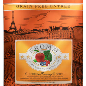 Fromm Chicken Senior Grain Free Dog 4 Star All Life Stages Au Dry Food