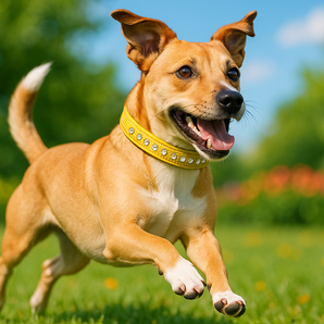 OmniPet Signature Leather Crystal Collar USA Made Diamond Rhinestones Dog Collars