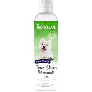 Raw 8oz Tropiclean Pet Tear Stain Remover Warm Vanilla