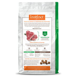 Instinct Chicken Adult Grain Free Dog Limited Ingredient Lamb Dry Food (20lb)