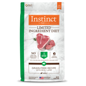 Instinct Chicken Adult Grain Free Dog Limited Ingredient Lamb Dry Food (20lb)