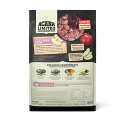 Acana Lamb Adult Limited Ingredient Dog Apple Singles Diet Food