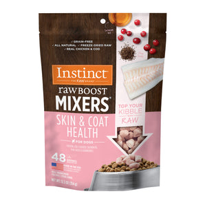 Instinct Chicken Raw Dog Boost Freeze Dried Skin Coat Food Mixers (5.5oz)